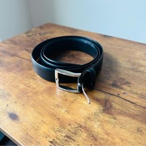 H&M Black Leather Blet XL